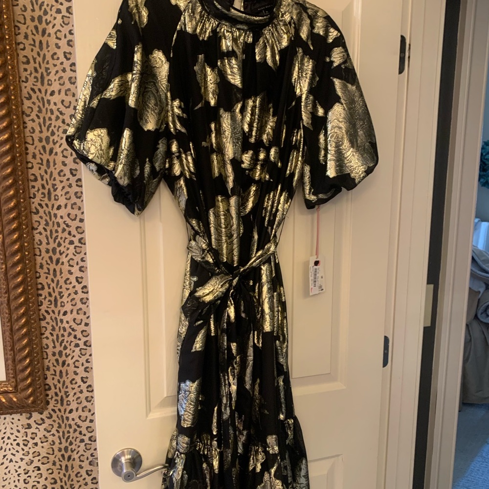 Black/ Gold DRESS